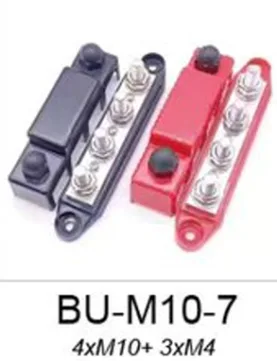 Dual-Core Hybrid Busbar Compact Circuit Distribution Block