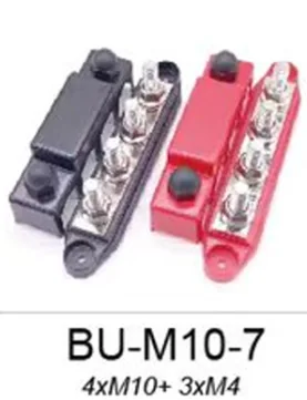 Dual-Core Hybrid Busbar Compact Circuit Distribution Block