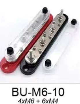 Dual-Core Hybrid Busbar Compact Circuit Distribution Block
