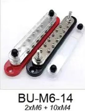 Screw-type Busbar Heavy Duty Multi-port Vehicle Power Hub